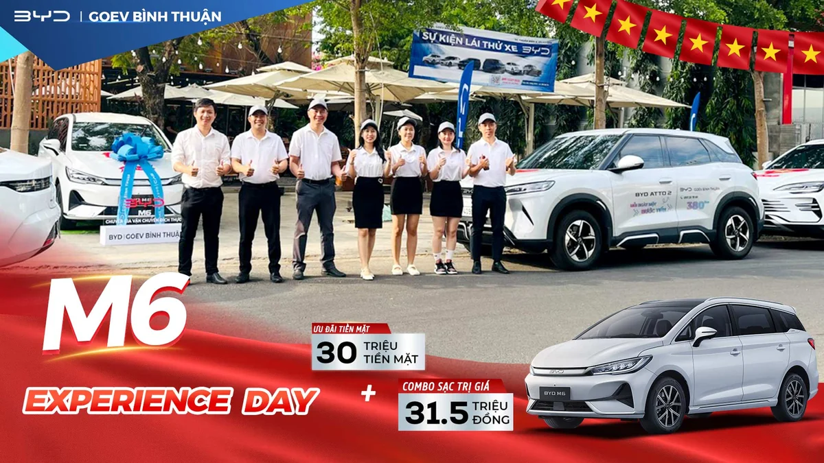 BYD GOEV Bình Thuận Roadshow Mừng Lễ 30/4 – 1/5: Dàn Xe Điện Xuống Phố