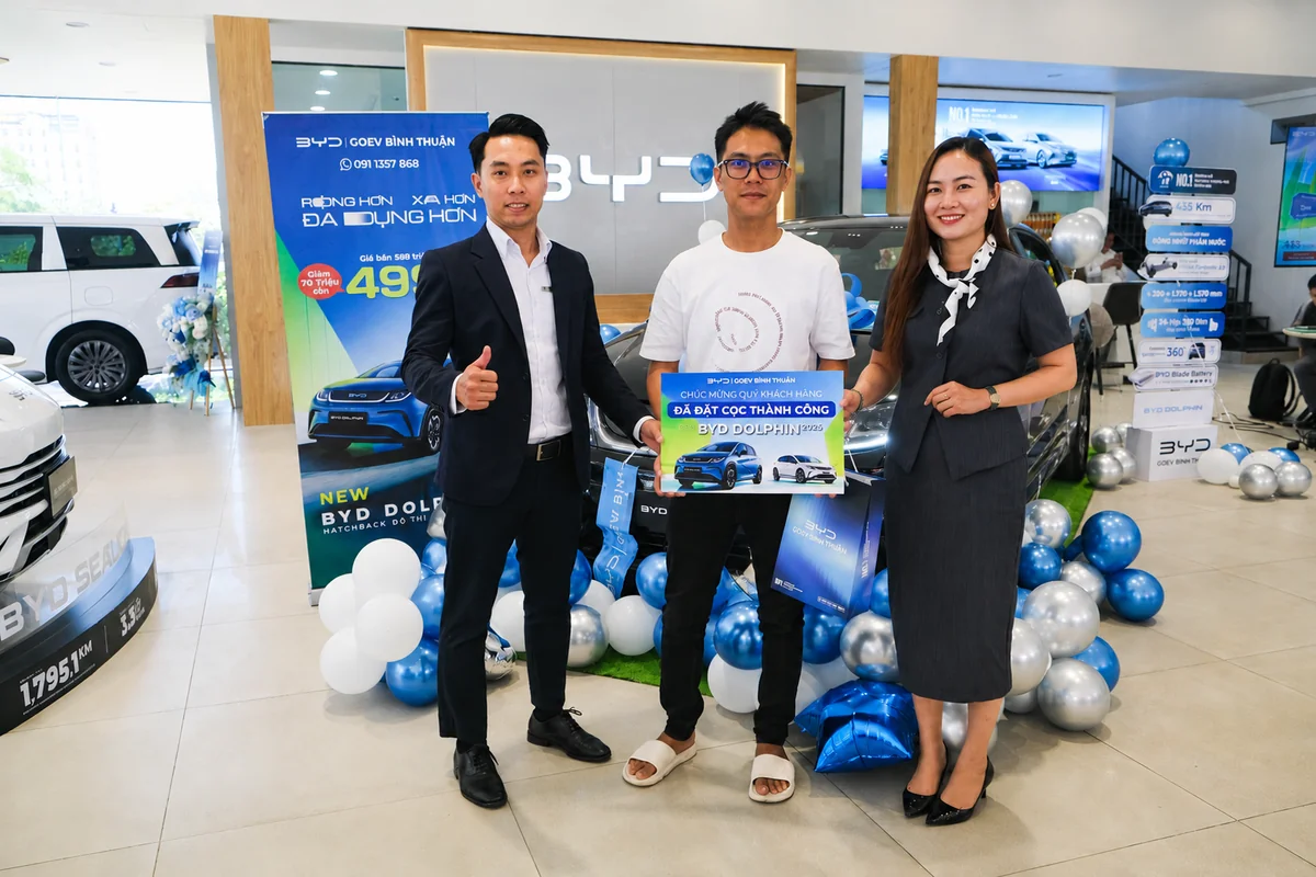 Nhìn Lại Ngày Hội Trải Nghiệm BYD & Ra Mắt Dolphin 2026 Tại Phan Thiết – 23/05/2026