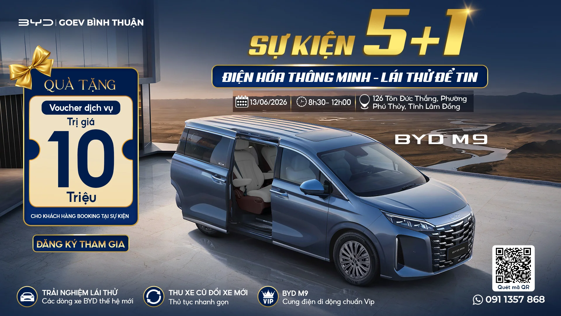 SỰ KIỆN 5+1: ĐIỆN HÓA THÔNG MINH – LÁI THỬ ĐỂ TIN