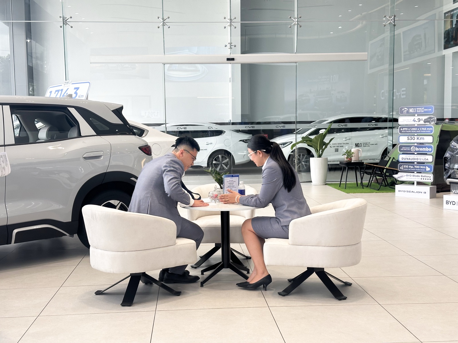 Showroom 4S BYD | GOEV Bình Thuận Chính Thức Đi Vào Vận Hành kt showroom 4s byd 15