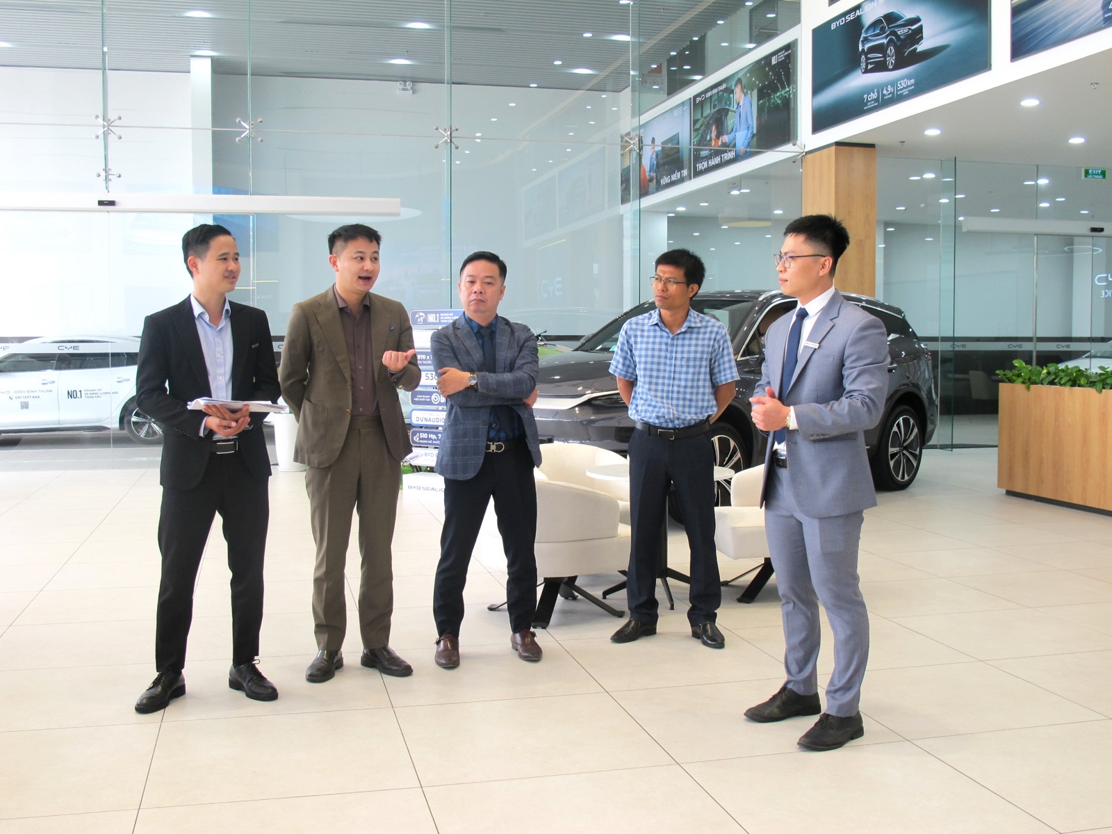 Showroom 4S BYD | GOEV Bình Thuận Chính Thức Đi Vào Vận Hành kt showroom 4s byd 2