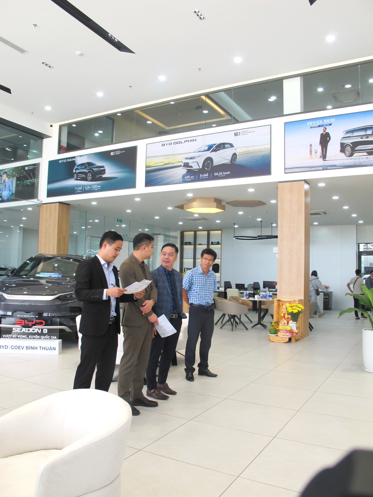 Showroom 4S BYD | GOEV Bình Thuận Chính Thức Đi Vào Vận Hành kt showroom 4s byd 5
