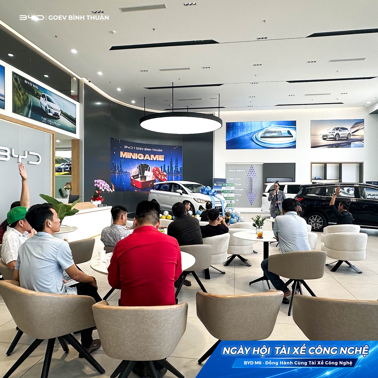 Ngày Hội Tài Xế Công Nghệ 2026 Tại BYD GOEV Bình Thuận: Kết Nối Giá Trị, Mở Ra Những Hành Trình Mới evt txcn 05