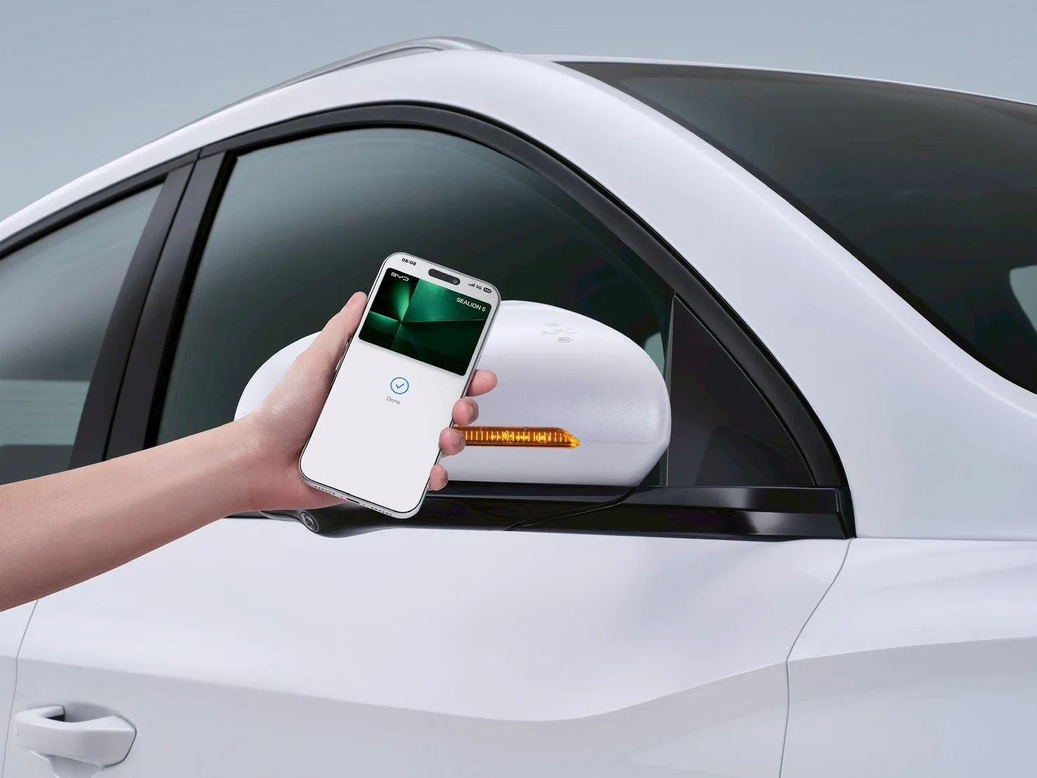 Chìa khóa NFC trên BYD Sealion 5